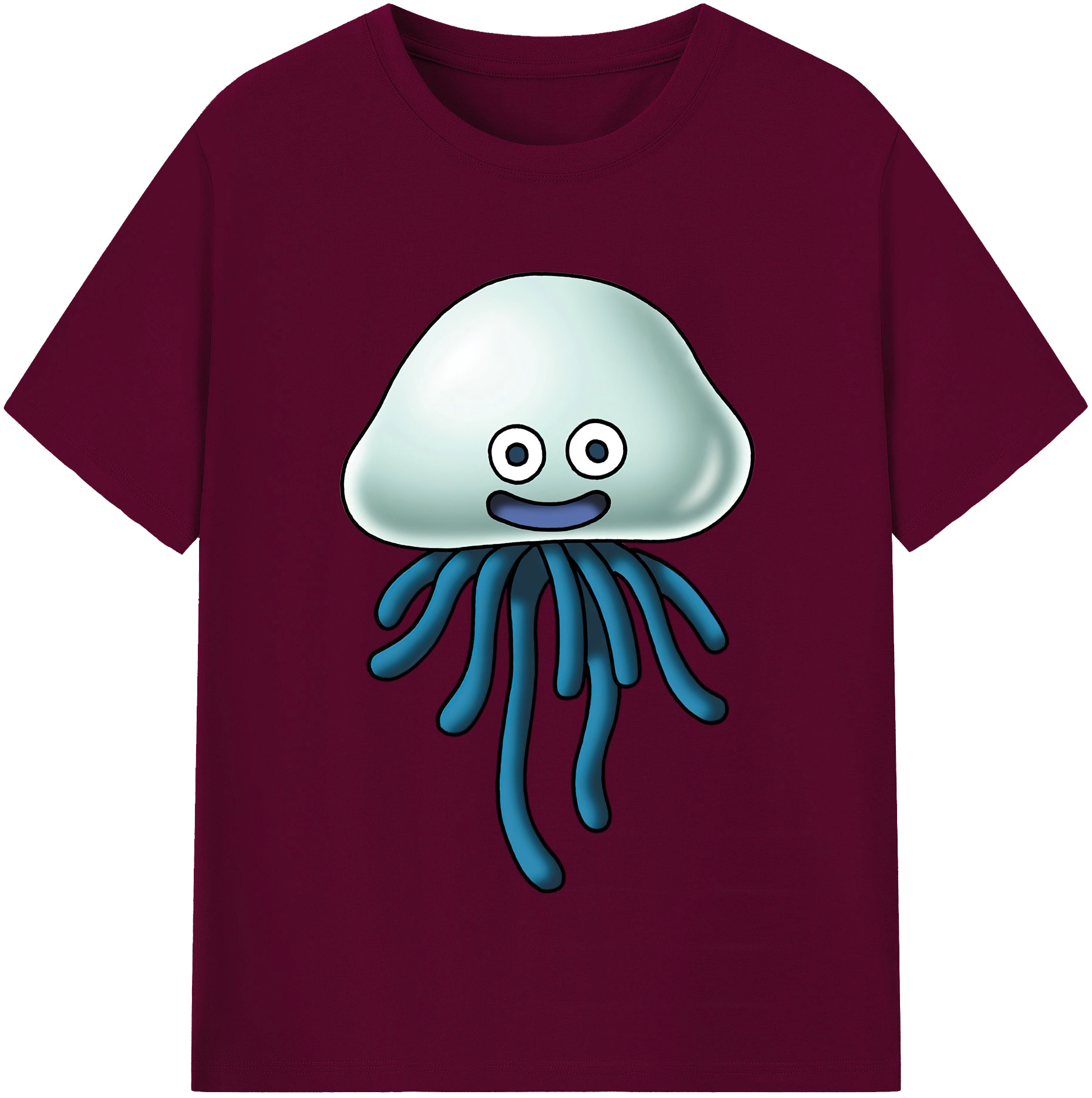 （画像用） ドラゴンクエスト Doragon Kuesuto Dragon Quest レディースカジュアルプリントTシャツ（綿100％）